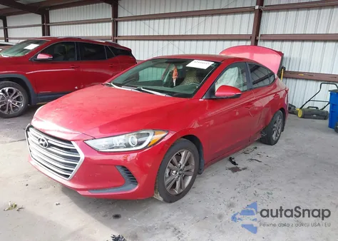 2018 Hyundai Elantra Sel/Value/Limited из США, поврежденный, VIN 5NPD84LF7JH323029